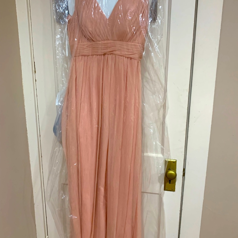 Bari Jay Blush Bridesmaids dress size 8